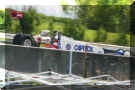 The Capitol car in action.