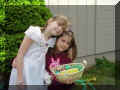 Me and my friend on Easter.