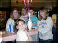 Me and some Jr. High School kids that came out to support me.