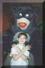 Me and Baloo - the bear from "The Jungle Book".