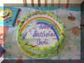 My beautiful birthday cake, I think unicorns are magical horses.