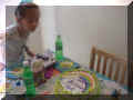 Here's me blowing out my candles in ONE breath.