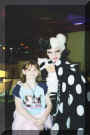 Me and Cruella DeVille from "101 Dalmations".
