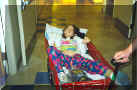 Me in the wagon, passed out.