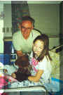 Me and Grandpa Darel and a cute teddy bear.