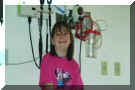 Me acting silly - I'm not scared at all, I just like to make faces.