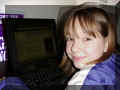 Just me at the computer.