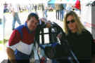 Me, Mama Loni, and the Capitol driver Rich Bailey.