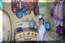 Me in Minnie Mouse's house.