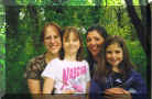 Aunt Debbie, me, Aunt Lori, and Rachel
