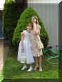 Me and my sister, we love each other.