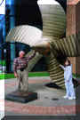 Me and grandpa by the same propellor.